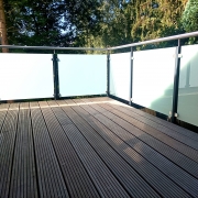 Balkongeländer Anthrazit